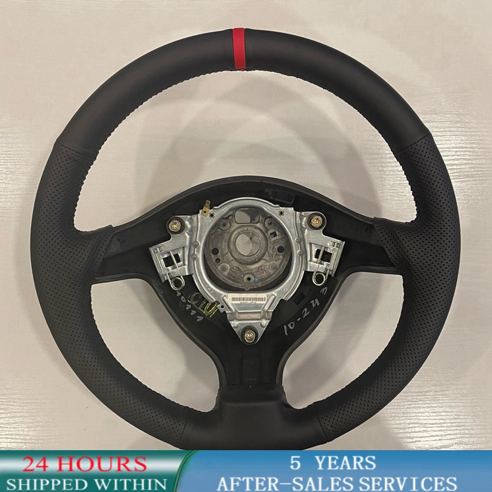 Car Steering Wheel Cover Anti Slip Breathable - フォルクスワーゲン,VW,ゴルフ4,パサート,B5,ポロ,シート,レオン,クラシックカーアクセサリー用のカスタマイズされた合成皮革ステアリングホイールカバー