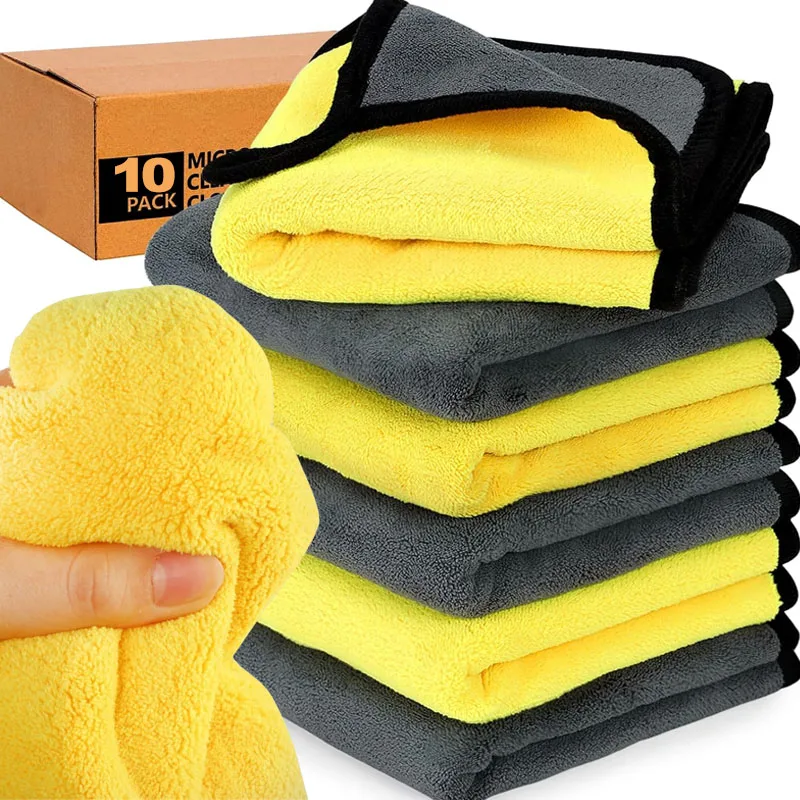 Microfiber Car Drying Towel Super Absorbent - 卸売 車用クリーニングタオル 厚手 マイクロファイバー ソフト 速乾