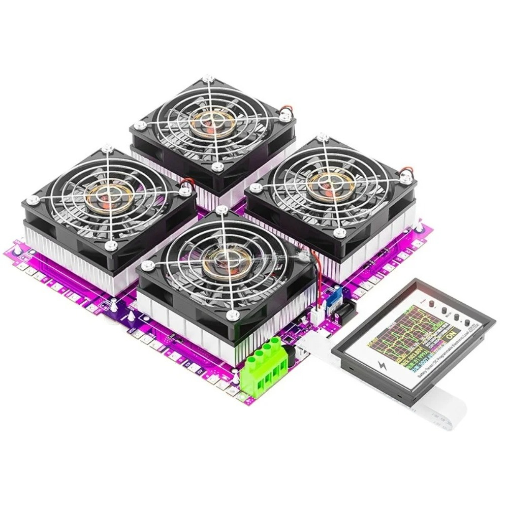 Car Electronics - DL24MP 600W 車載用電力電子負荷電圧計 バッテリーテスター 18650パック容量 USB