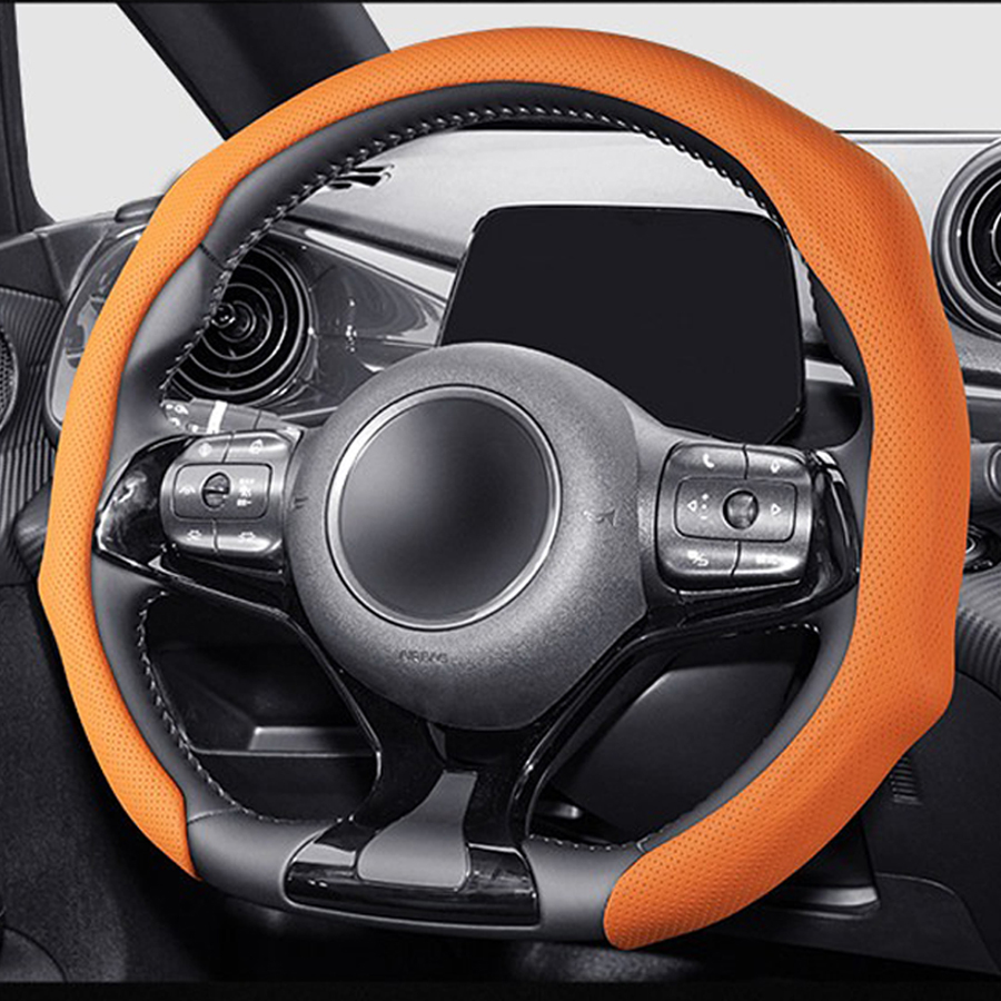 NAPPA レザーユニバーサル車のステアリングホイールカバー - Car Steering Wheel Cover Anti Slip Breathable のレビューと価格