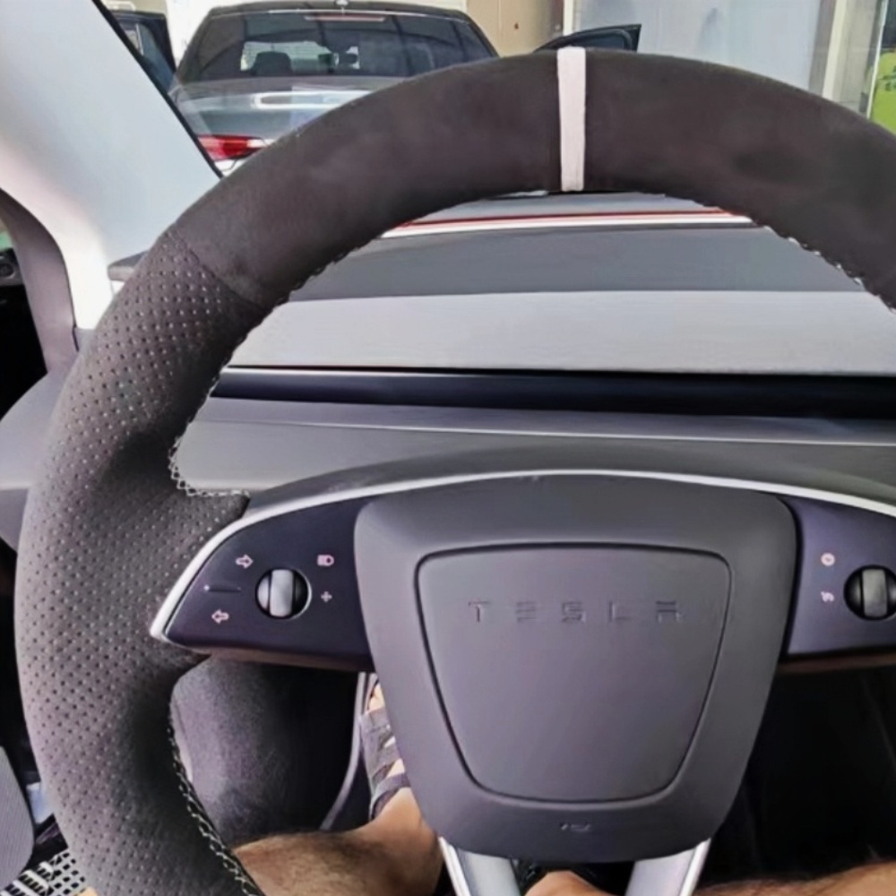 カスタムカーステアリングホイールカバー,滑り止めソフトスエー - Car Steering Wheel Cover Anti Slip Breathable のレビューと価格