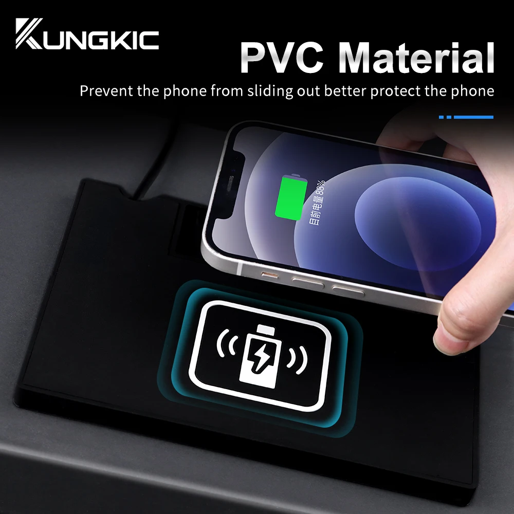 トヨタカムリ 70 XV70 2018 2019 2020  - Wireless Car Charger Mount Fast Charging のレビューと価格