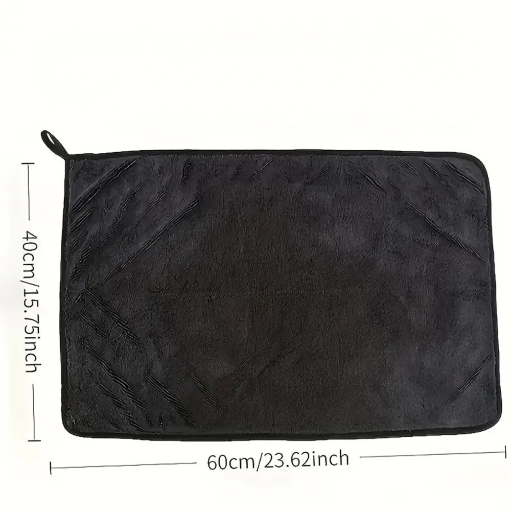 特大ダークグレー車用マイクロファイバータオル強力吸水高効率ク - Microfiber Car Drying Towel Super Absorbent のレビューと価格