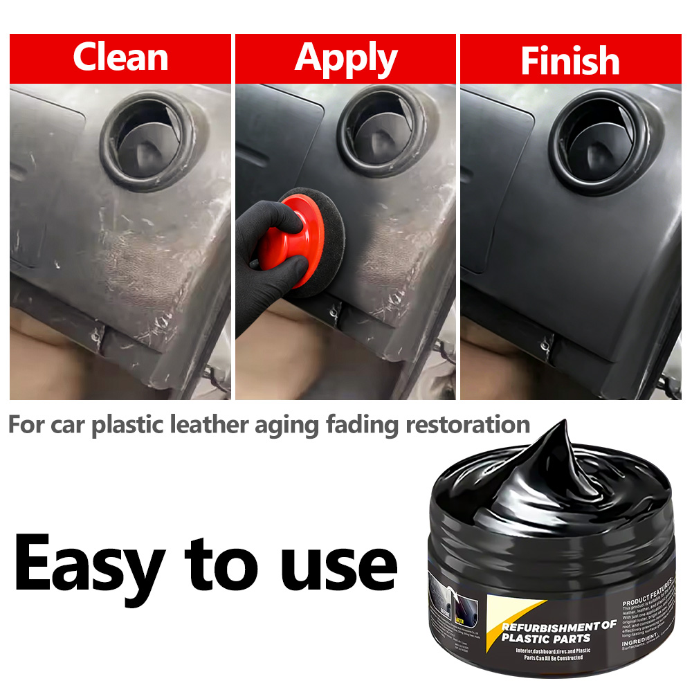 B1257 車内プラスチック革傷修復ペースト 自動車磨きワッ - Car Scratch Repair Polishing Wax Paste のレビューと価格